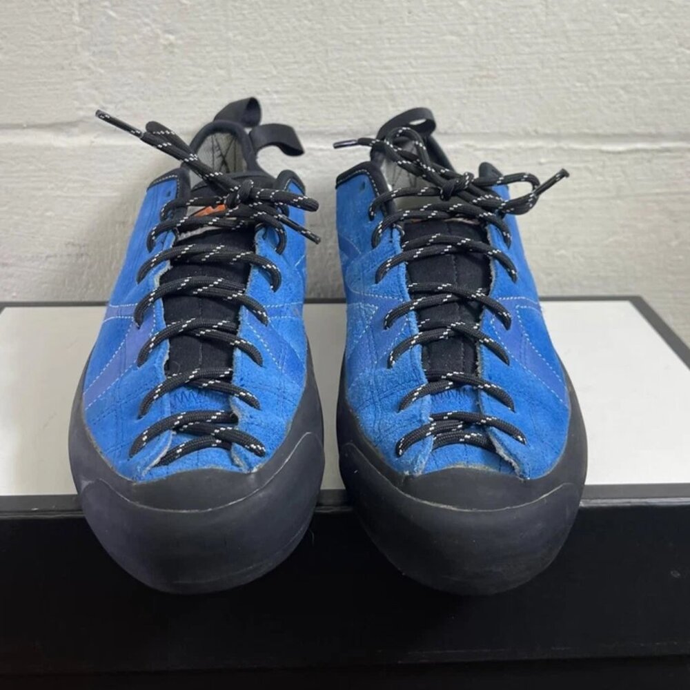Mad‎ Rock Nomad Blue Black Climbing Shoes Lace up Men's 9 US/8 UK